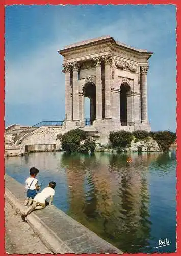 [Ansichtskarte] France - Hérault ( 34 ) Montpellier : Le Château d'eau du Peyrou /
Frankreich : Der Wasserturm. 