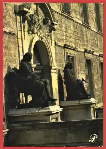 [Ansichtskarte] France - Hérault ( 34 ) Montpellier : Université de médecine - Statues de Lapeyronie et Barthes /
Frankreich : Die Medizinische Universität. 