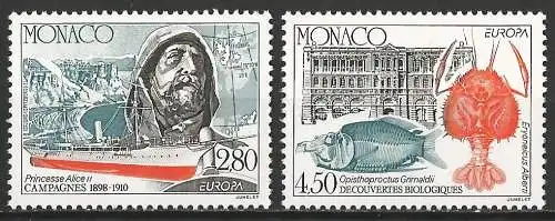 Monaco 1994 - Mi 2178/79 - YT 1935/36 - Europa CEPT - MNH