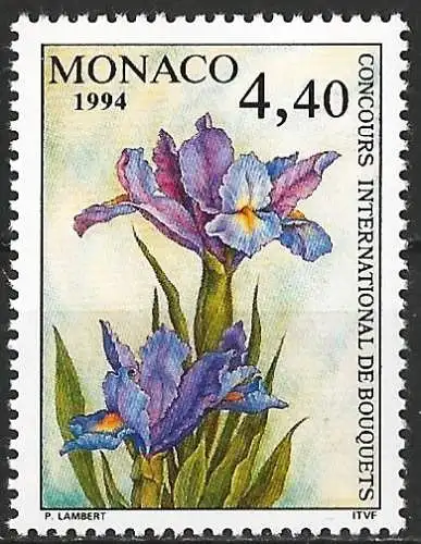 Monaco 1994 - Mi 2175 - YT 1932 - Blume - MNH