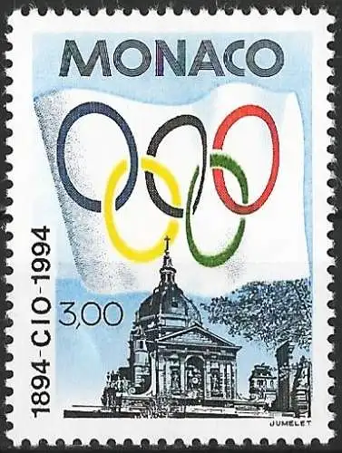 Monaco 1994 - Mi 2183 - YT 1937 - Olympischen Kommiteese - MNH