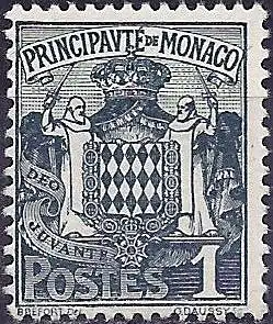Monaco 1924 - Mi 73 - YT 73 - Wappen
