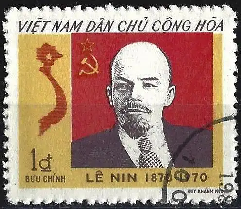 Vietnam-Nord 1970 - Mi 609 - YT 705 - Vladimir Lenin