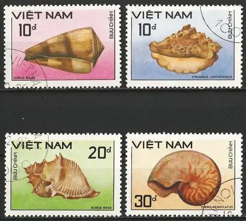 Vietnam 1988 - Mi 1958... - YT 825... - Muschel