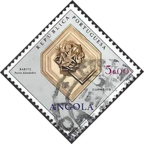 Angola 1970 - Mi 572 - YT 569 - Mineralien