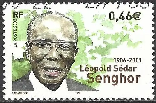 Frankreich 2002 - Mi 3676 - YT 3537 - Leopold Sedar Senghor