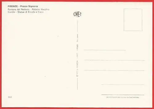 [Ansichtskarte] Italien - Florenz / Italie : Florence / Italy : Firenze. 