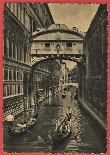[Ansichtskarte] Italien - Venedig : Der Seufzerbrücke / Italie - Venise : Le Pont des Soupirs / Italy - Venice : Sight Bridge. 