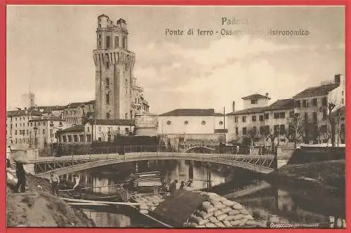 [Ansichtskarte] Italien - Padova : Ponte di ferro / Italie - Padoue / Italy. 