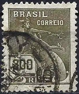 Brasilien 1920 - Mi 217 - YT 175A - Merkur