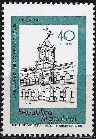 Argentinien 1978 - Mi 1370x/y - YT 1146 - MNH**