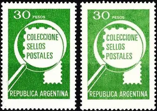 Argentinien 1979 - Mi 1385x/y - YT 1169/69b - MNH