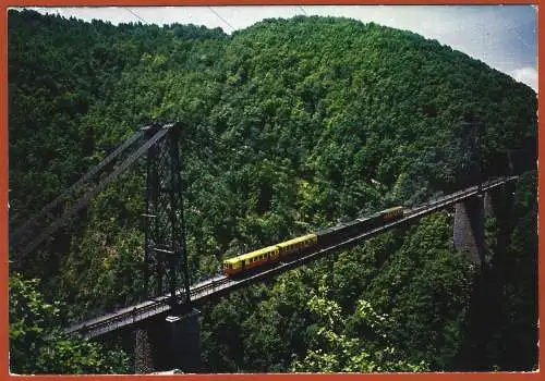 [Ansichtskarte] France - Pyrénées Orientales ( 66 ) La Cerdagne : Train sur le pont Gisclard /
Frankreich : Zug. 