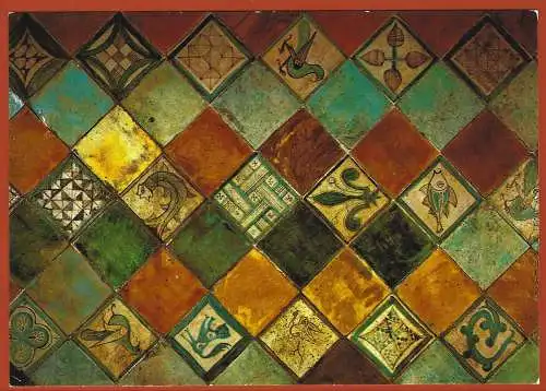 [Ansichtskarte] Frankreich - Vaucluse ( 84 ) Avignon : Palast der Päpste, Bodenbelag. 