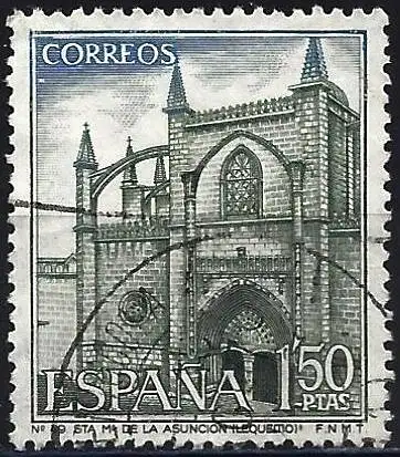 Spanien 1970 - Mi 1874 - YT 1639 - Kirche Santa María - Lekeitio