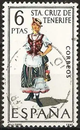 Spanien 1970 - Mi 1862 - YT 1609A - Traditioneller Tracht