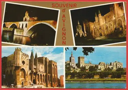 [Ansichtskarte] France - Vaucluse ( 84 ) Souvenir d'Avignon / 
Frankreich. 