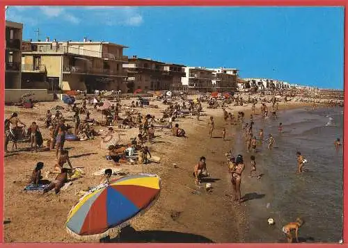[Ansichtskarte] France - Hérault ( 34 ) Palavas-les-Flots : La plage /
Frankreich : Der Strand. 
