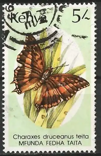 Kenia 1988 - Mi 426 - YT 422 - Schmetterling