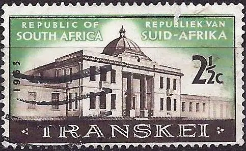 Südafrika 1963 - Mi 318 - YT 277 - Transkei-Parlament 