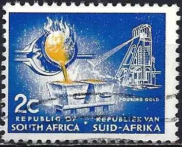 Südafrika 1973 - Mi 432A - YT 337C - Das Gold