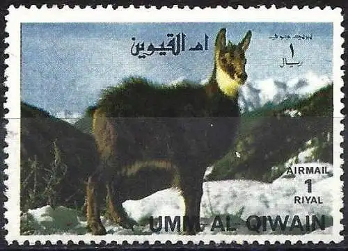 Umm al-Kaiwain 1972 - Mi 1139A - Ziege Goral