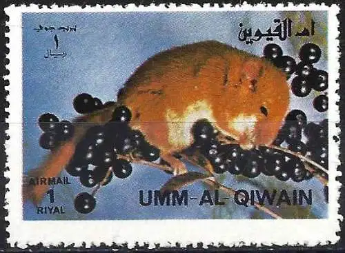 Umm al-Kaiwain 1972 - Mi 1142A - Haselmaus