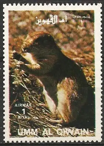 Umm al-Kaiwain 1972 - Mi 1145A - Präriehund - MNH