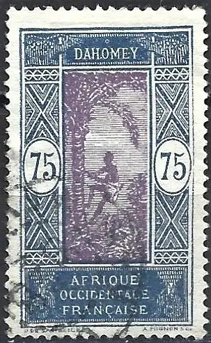 Dahomey 1913 - Mi 54 - YT 56