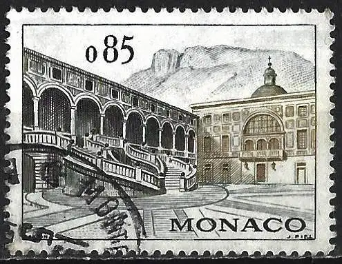 Monaco 1960 - Mi 647 - YT 549 - Fürstlicher Palast