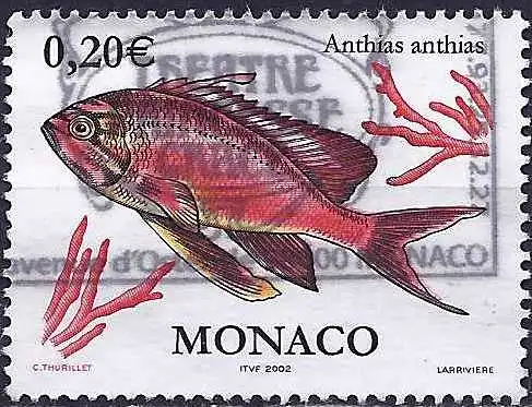 Monaco 2002 - Mi 2577 - YT 2328 - Fisch 