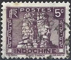 Indochina 1931 - Mi 162 - YT 159 - Bayon Temple, Angkor