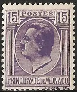 Monaco 1929 - Mi 79 - YT 77A - Prinz Ludwig II - MNH