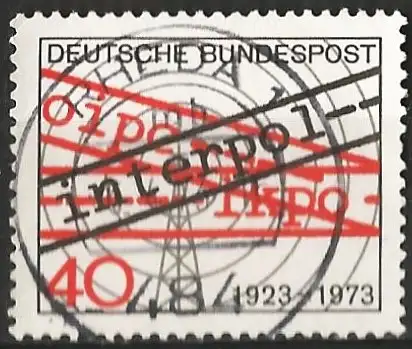 Deutschland BDR 1973 - Mi 759 - YT 609 - Interpol