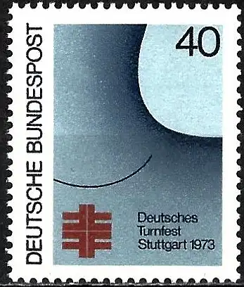 Deutschland BDR 1973 - Mi 763 - YT 613 - Turnfest - MNH