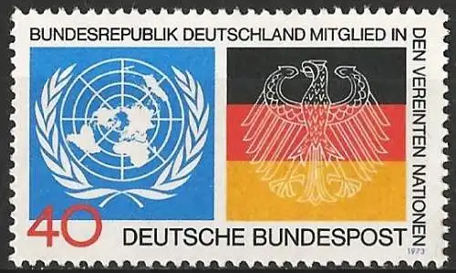 Deutschland BDR 1973 - Mi 781 - YT 628 - MNH