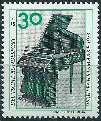 Deutschland BDR 1973 - Mi 783 - YT 632 - Musikinstrument - MNH