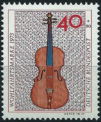 Deutschland BDR 1973 - Mi 784 - YT 633 - Musikinstrument - MNH