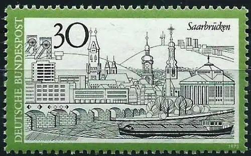 Deutschland BDR 1973 - Mi 787 - YT 636 - Saarbrücken - MNH