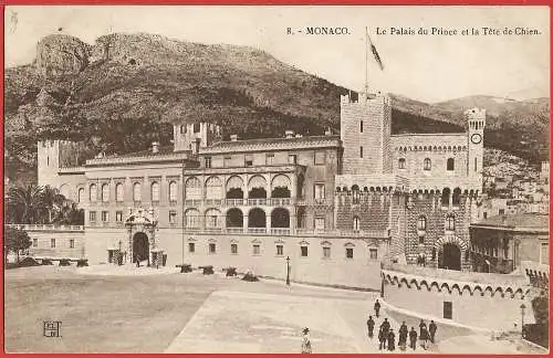 [Ansichtskarte] Monaco - Monte-Carlo : Fürstenpalast. 