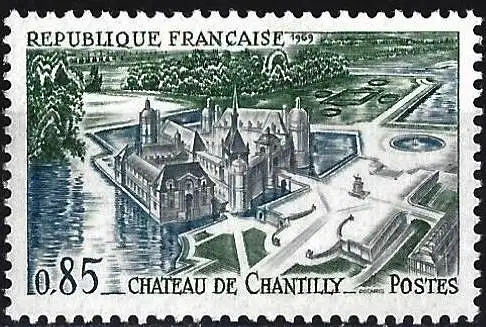 Frankreich 1969 - Mi 1676 - YT 1584 - Schloss von Chantilly - MNH