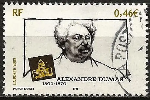 Frankreich 2002 - Mi 3675 - YT 3536 - Schreiber : Alexandre Dumas