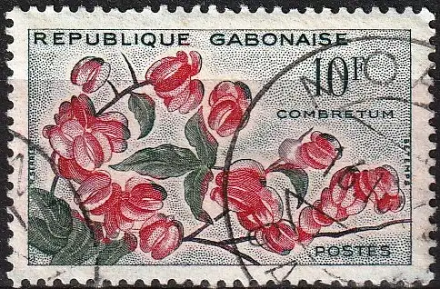 Gabun 1961 - Mi 1651 - YT 158 - Blume