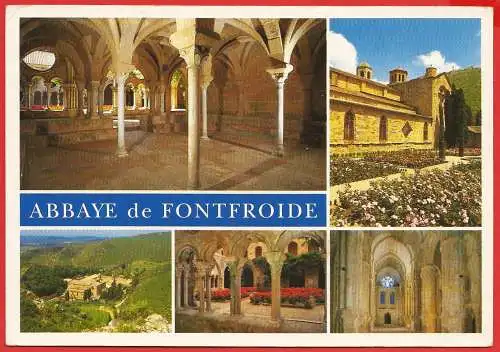 [Ansichtskarte] France - Aude ( 11 ) Narbonne : Abbaye de Fontfroide /
Frankreich : Abtei. 