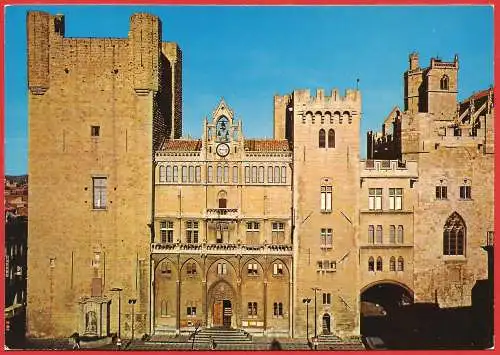 [Ansichtskarte] France - Aude ( 11 ) Narbonne : Hôtel de ville /
Frankreich : Rathaus. 