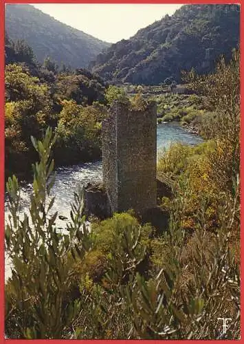 [Ansichtskarte] France - Hérault ( 34 ) St-Guilhem-le-Désert : Moulin  /
Frankreich : Wassermühle. 