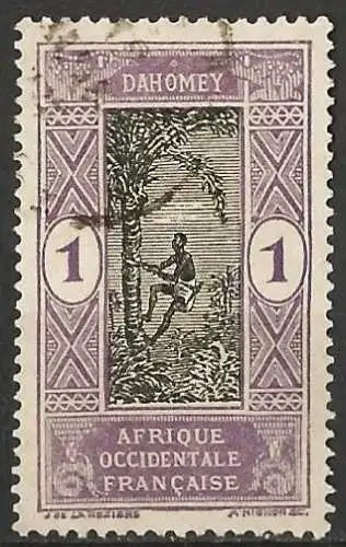 Dahomey 1913 - Mi 42 - YT 43