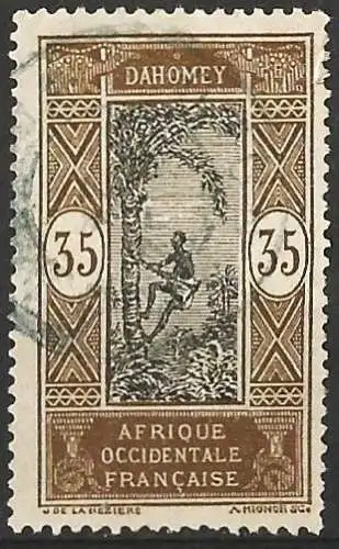 Dahomey 1913 - Mi 50 - YT 52