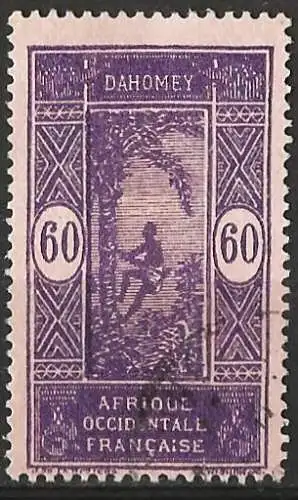 Dahomey 1925 - Mi 75 - YT 75