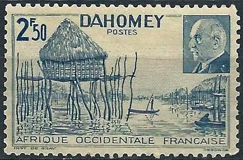 Dahomey 1941 - Mi 155 - YT 150 - Pétain